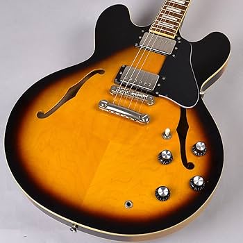 か*ん様 新同 バーニー RSA-60 セミアコ 335モデル Gibson ES-335 Figured Sixties Cherry セミアコギター エレキ